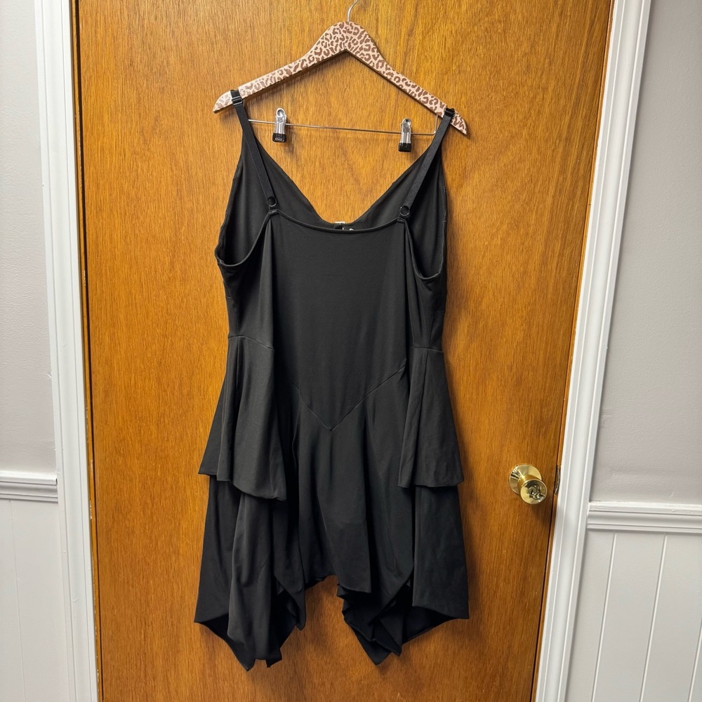 Forest Ink Venom Sleeveless Mini Dress Stretchy Spider Web Black 3XL Plus Size - Picture 11 of 12
